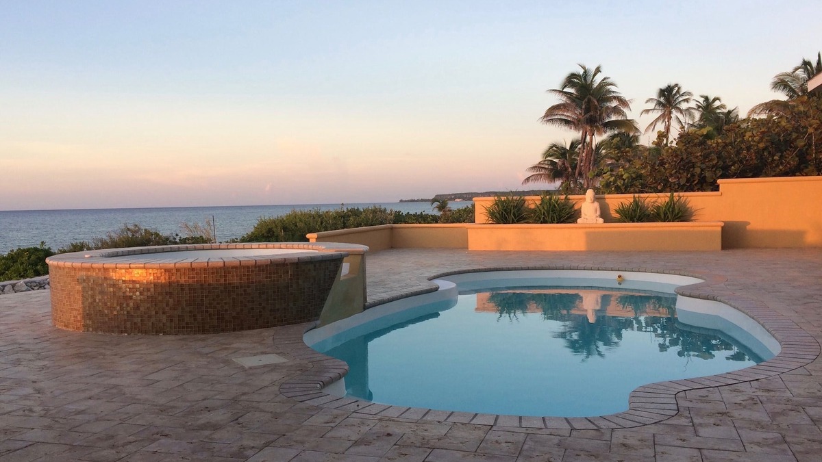 Tibbett's Turn Villa | Incredible Views, Waterfront Luxury Private Villa with Central AC