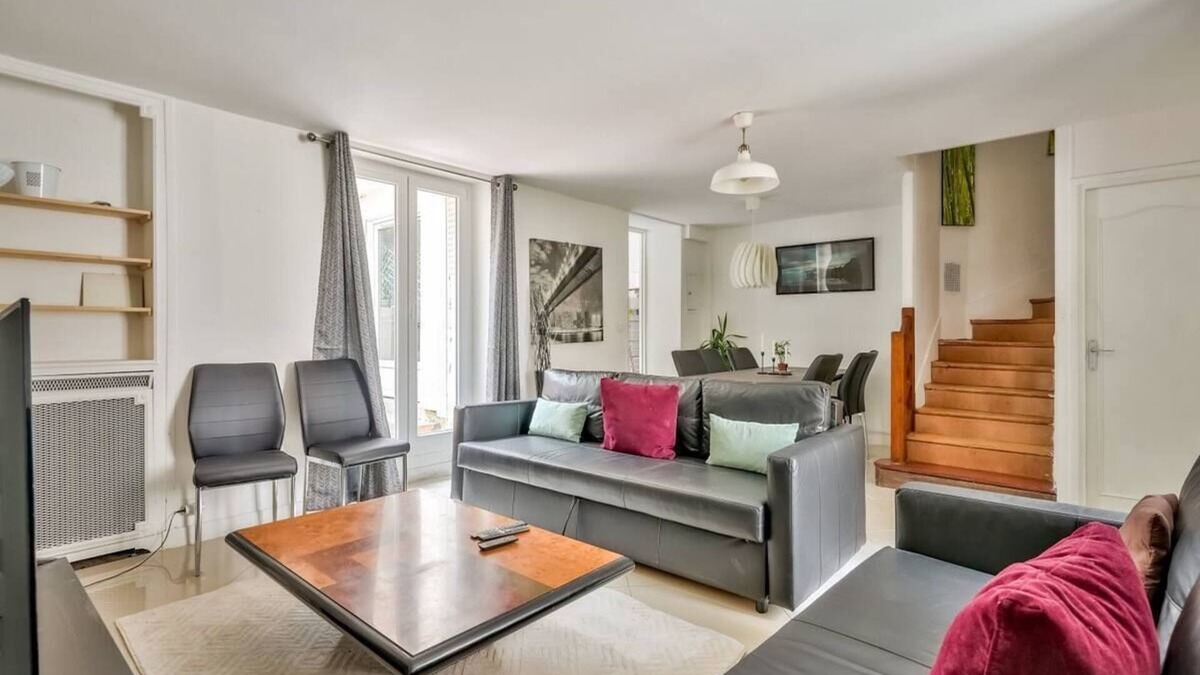 12th Arrondissement House | Incroyable Maison Avec Jardin Pour 10 Personnes Dans Paris!