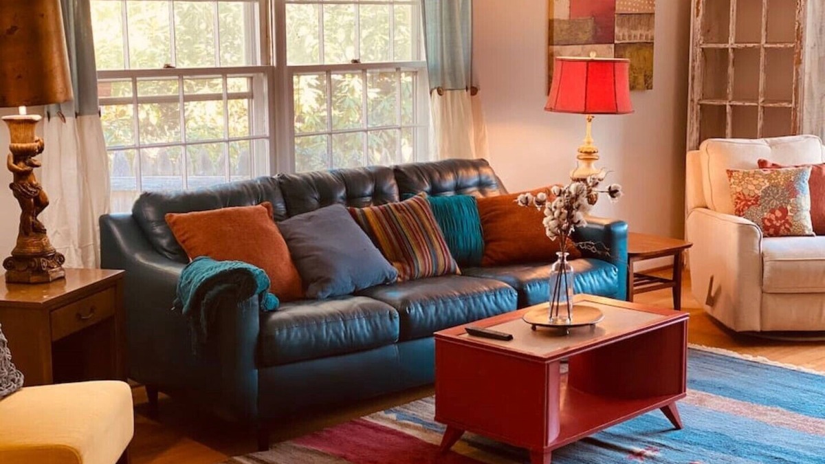 Winchester House | Indigo Blue modern open vibe on tree lined street