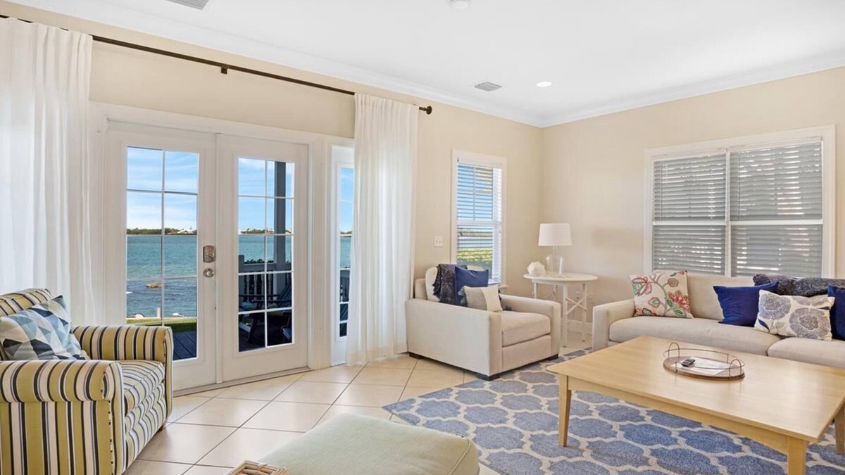 Indigo Reef Marina Homes House | Indigo Reef Resort Waterfront Villa 61 With Boat Dockage, Pool, and Sunset-View