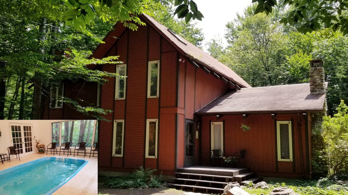 Pocono Pines House | INDOOR HEATED POOL - ENTIRE POCONO HOUSE