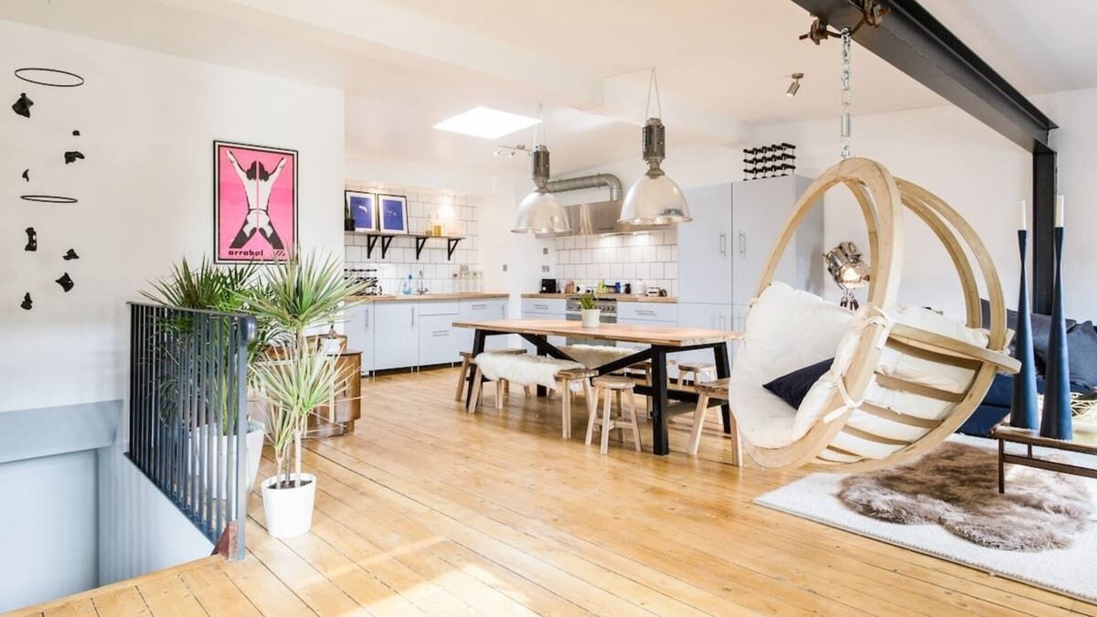 Homerton Apartment | Industrial Chic at The Composers Loft in Hackney
