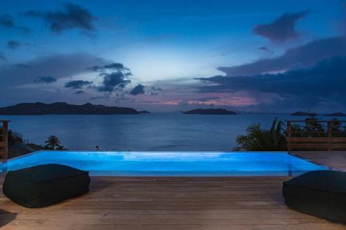 Pointe Milou Villa | Infiniti 2 BR Private Luxury Villa Breath Taking View in St Barth