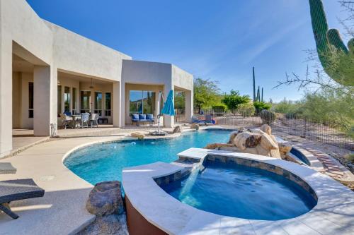 Black Mountain Shadows House | Infinity Pool Stunning Home in Cave Creek!