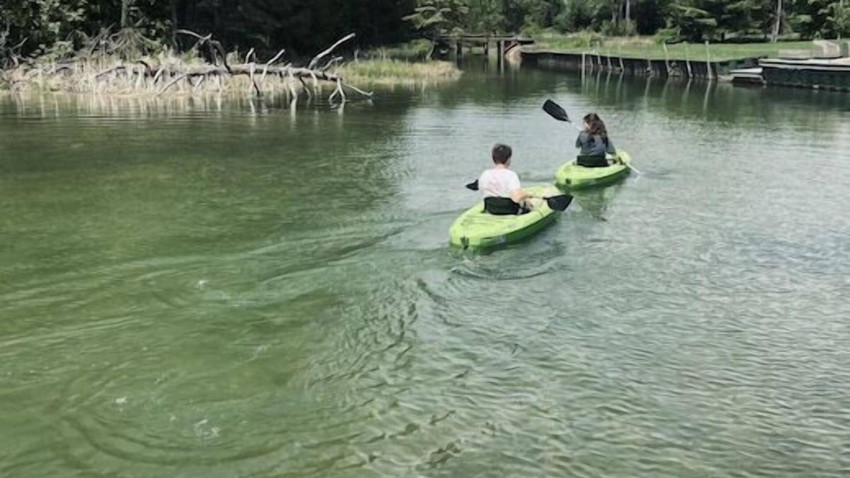 Cheboygan House | Inland Waterways Retreat! On Cheboygan River, inside Strawberry Island Canal!