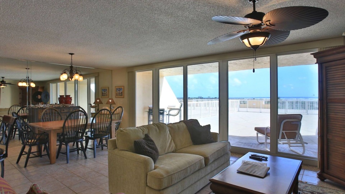 New Smyrna Beach Condo | Inlet#107- 2BD 2BA Fabulous 1st floor Oceanfront