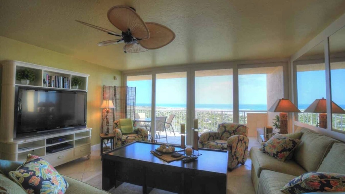 New Smyrna Beach Condo | Inlet #604 Elegant remodeled 2BD 2BTH with beautiful ocean views