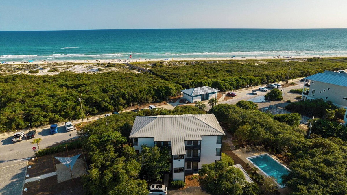 Inlet Beach Condo | Inlet Dunes 203 | Steps from the beach | Private community pool.
