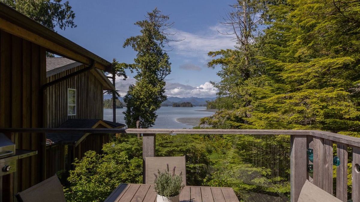 Tofino Cabin | Inlet view carriage house, private hot tub, 2 bedroom/2 bath