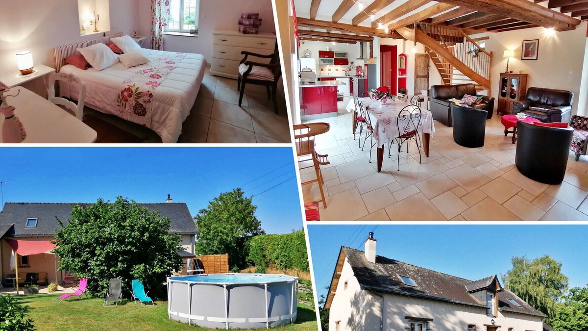 Marigne-Peuton Cottage | Inn Marigné-Peuton, 3 bedrooms, 6 people