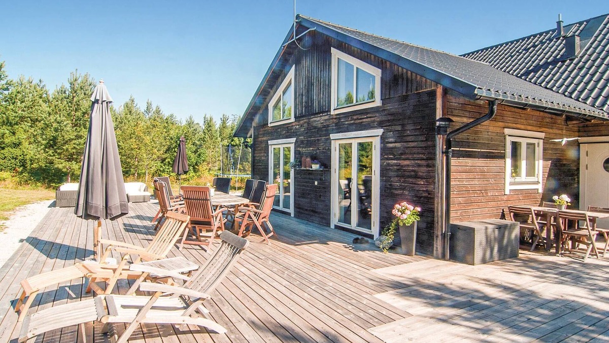 Larbro House | Interesting, modern vacation home with all conveniences.