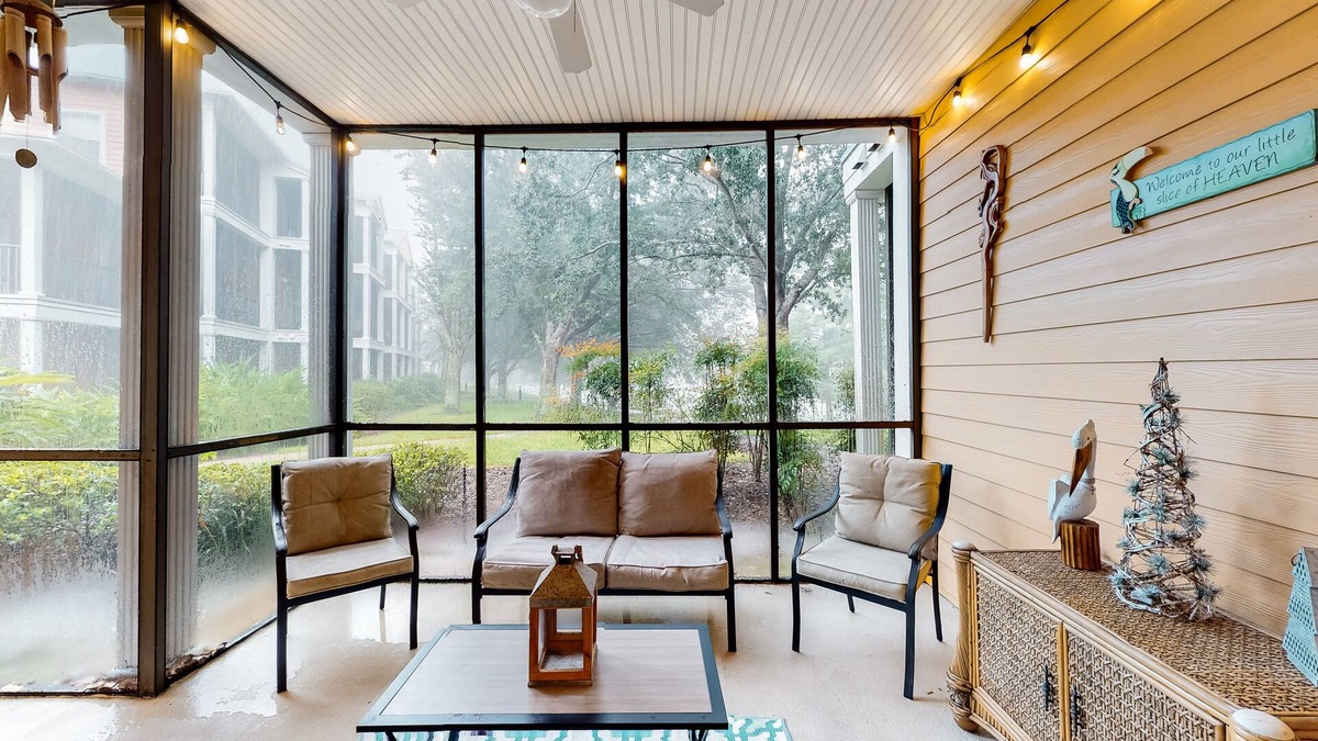 Bahama Bay Condo | Inviting ground-floor condo with homey ambience, water view, & resort amenities
