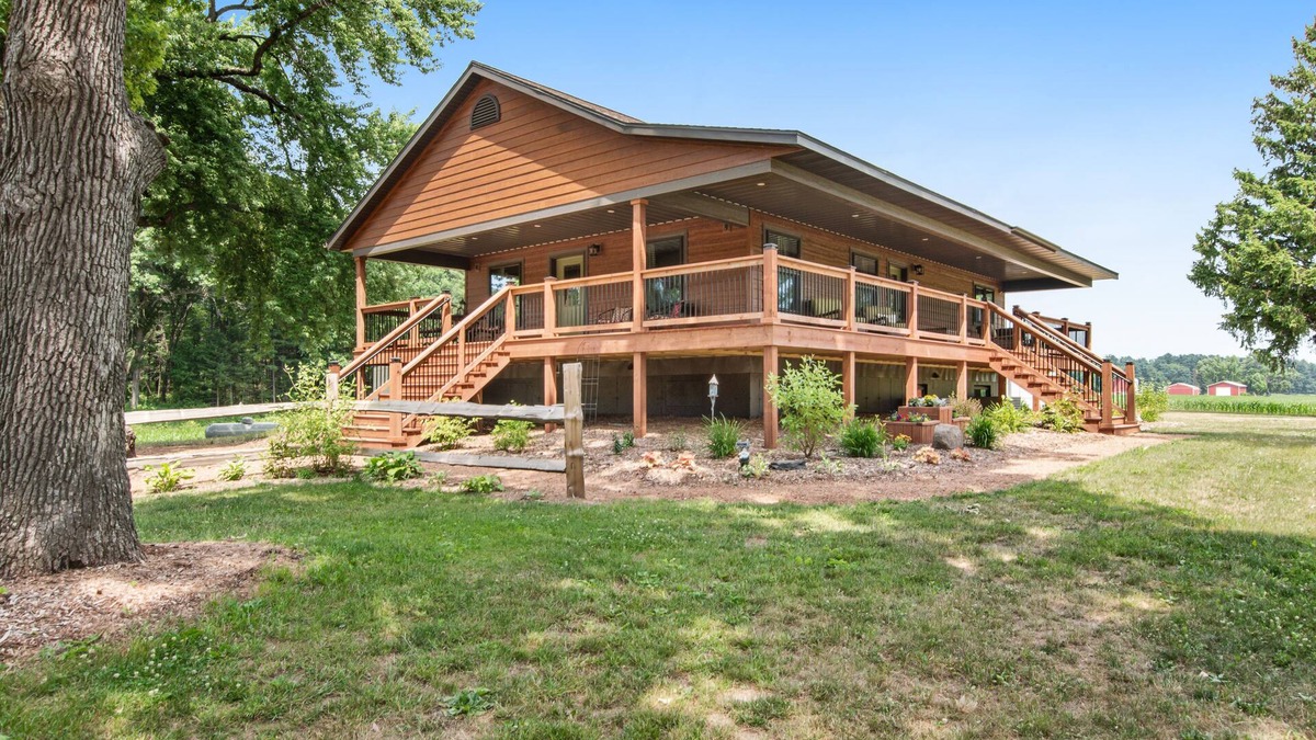 Arkdale House | Inviting home with game room, firepit, full kitchen, & W/D