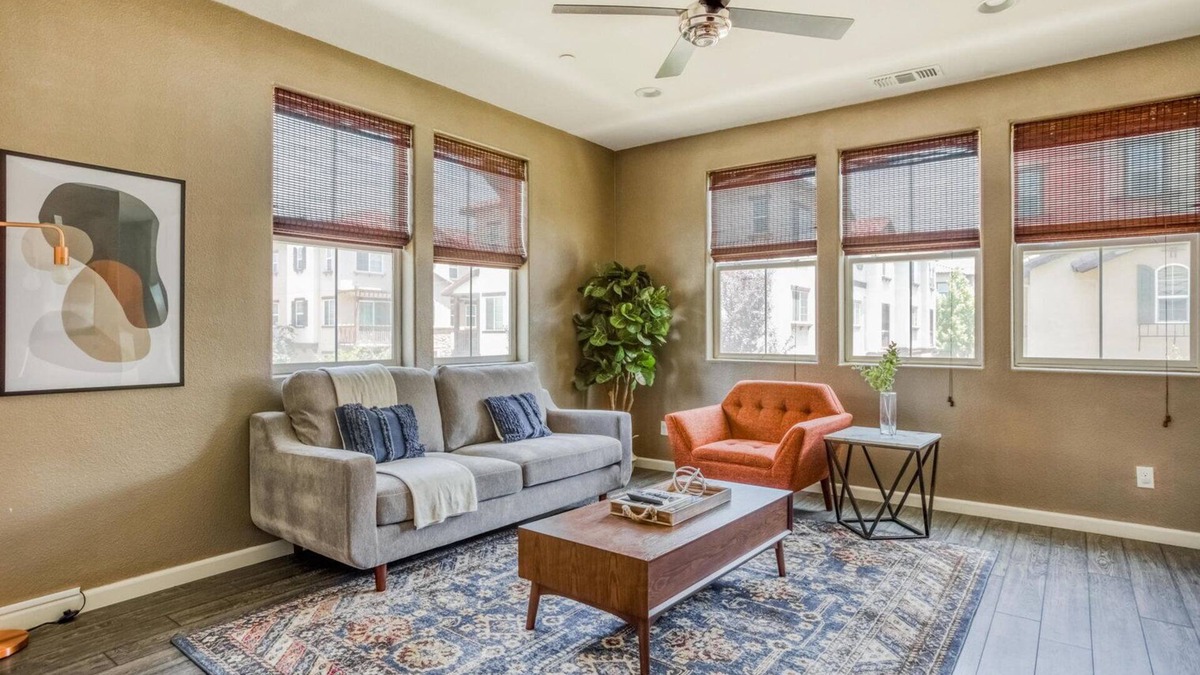 East San Jose House | Inviting San Jose 2BR w/Balcony & A/C, nr Park & Hiking, by Blueground