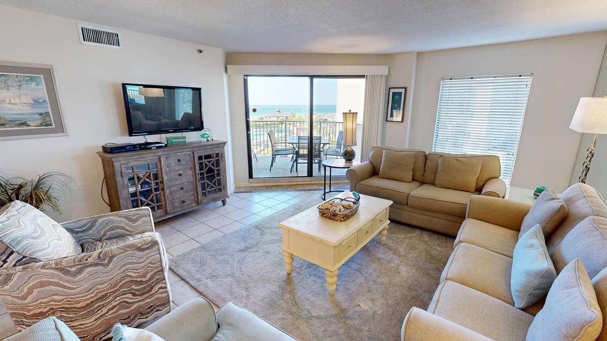 North West Florida Condo | IR 316 Coastal Beauty in this 2 BR Sunset view condo with washer/dryer