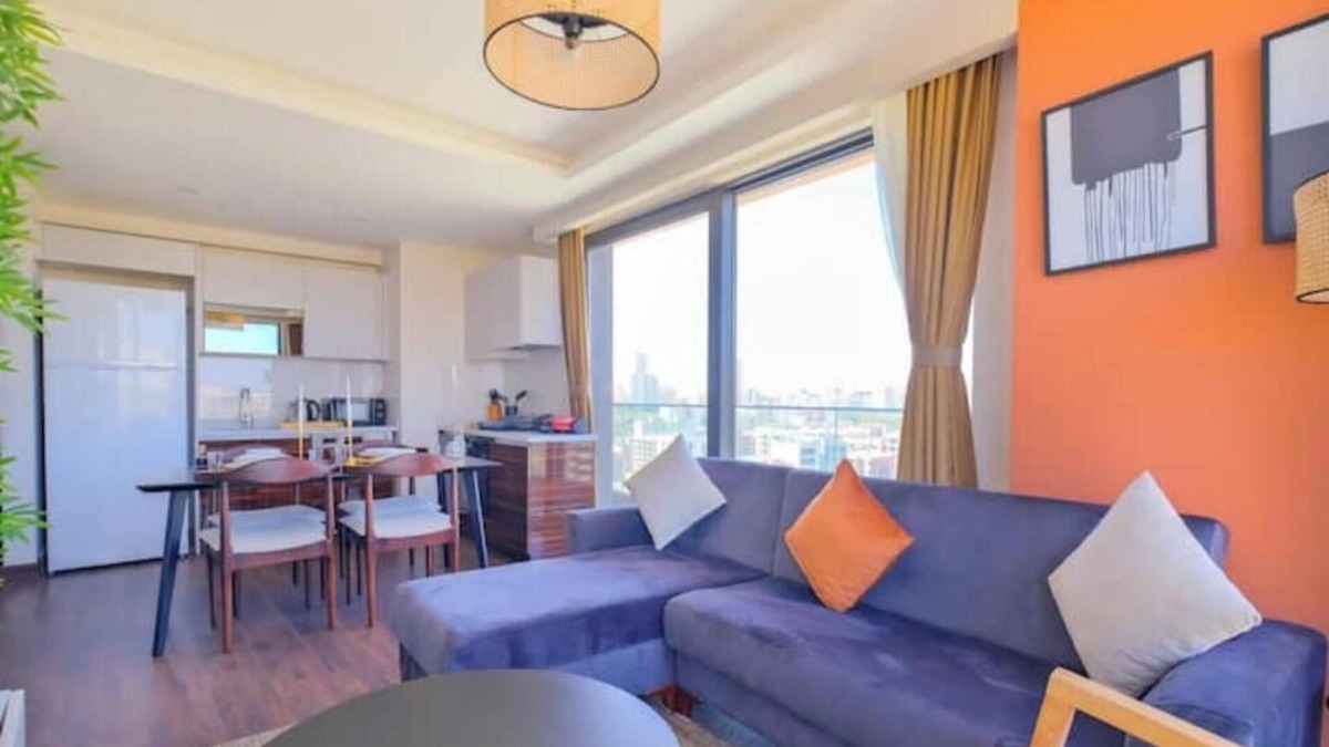 Basaksehir Apartment | Iradah Gayrimankul 1+1 super apt with balcony -D