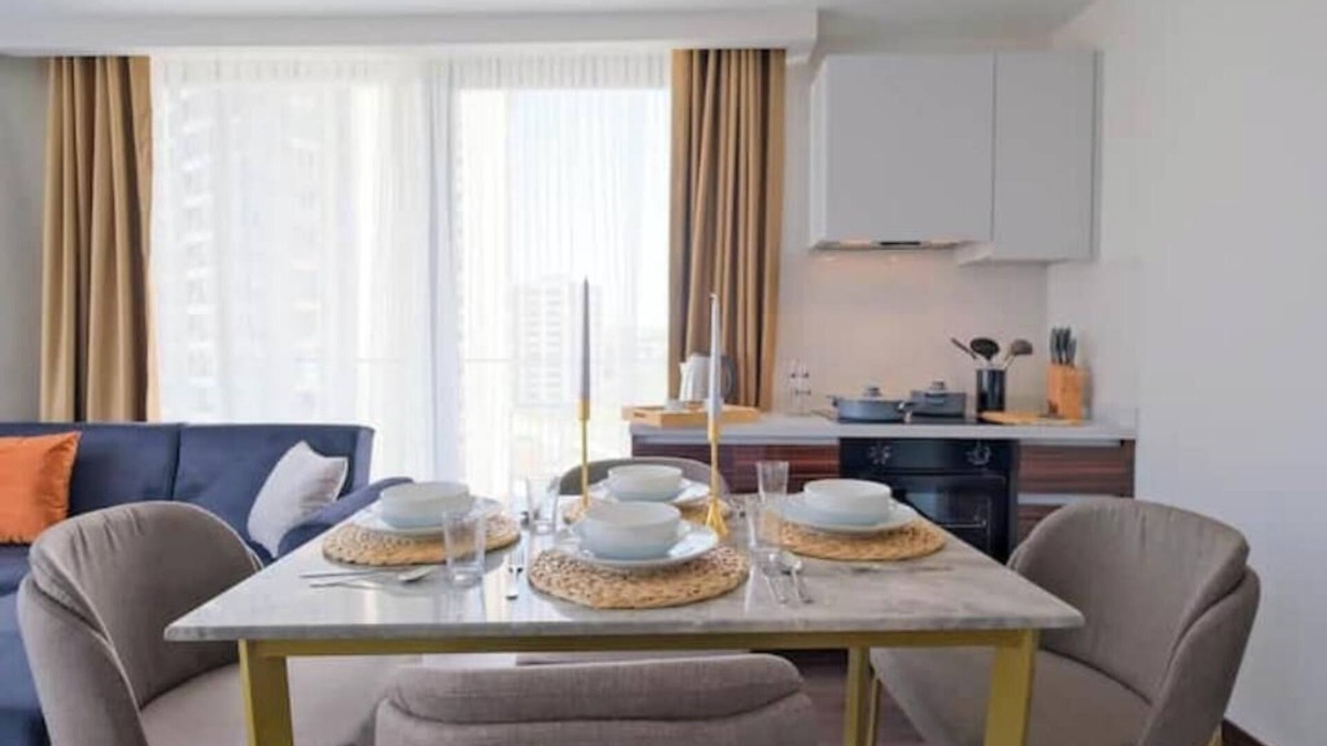 Basaksehir Apartment | Iradah Gayrimankul 1+1 super apt with balcony -A