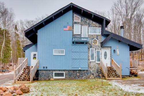 Stambaugh Apartment | Iron River Condo with Gas Grill Near Skiing and Hiking