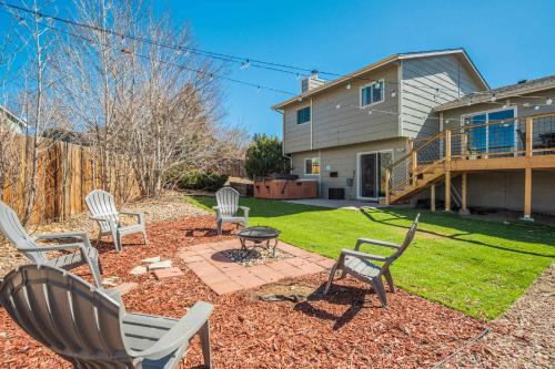 Briargate House | Iron View Hot Tub Fire Pit & Breathtaking Views
