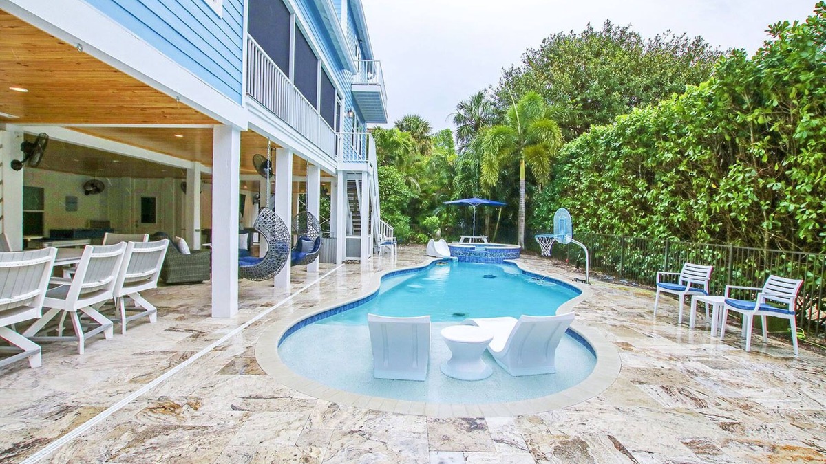 Captiva House | Island Escape - Luxury Captiva Island Home w/Pool + Hot Tub near Beach