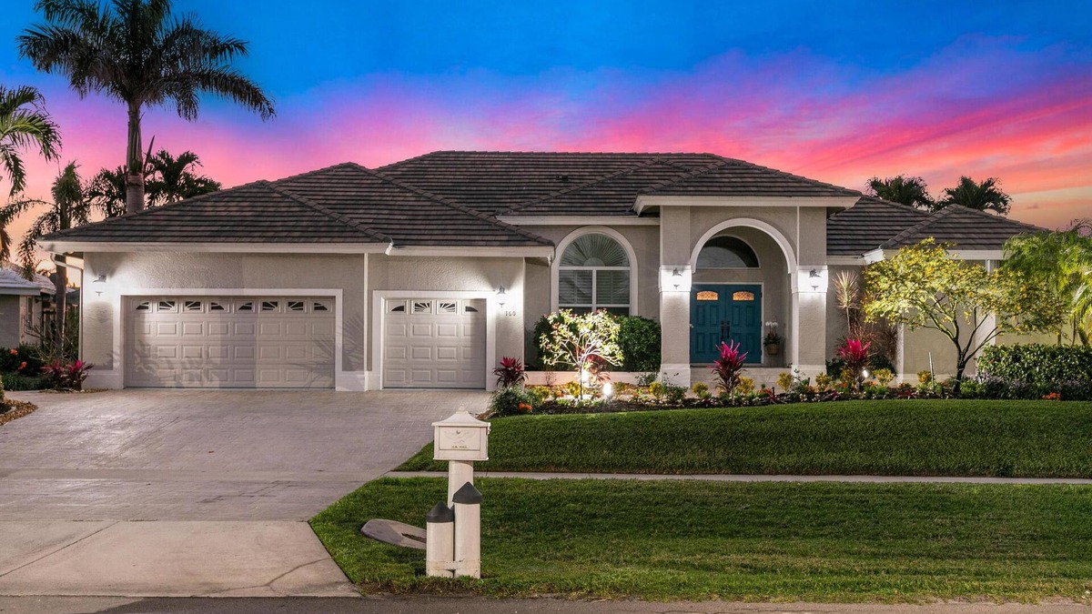 Marco Island House | Island Family Oasis with South Western Exposure!
