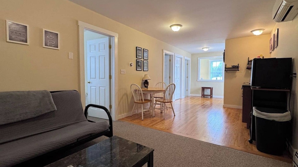Brighton Apartment | Island Pond Apartment on VAST Trail – 2BR, 1BA