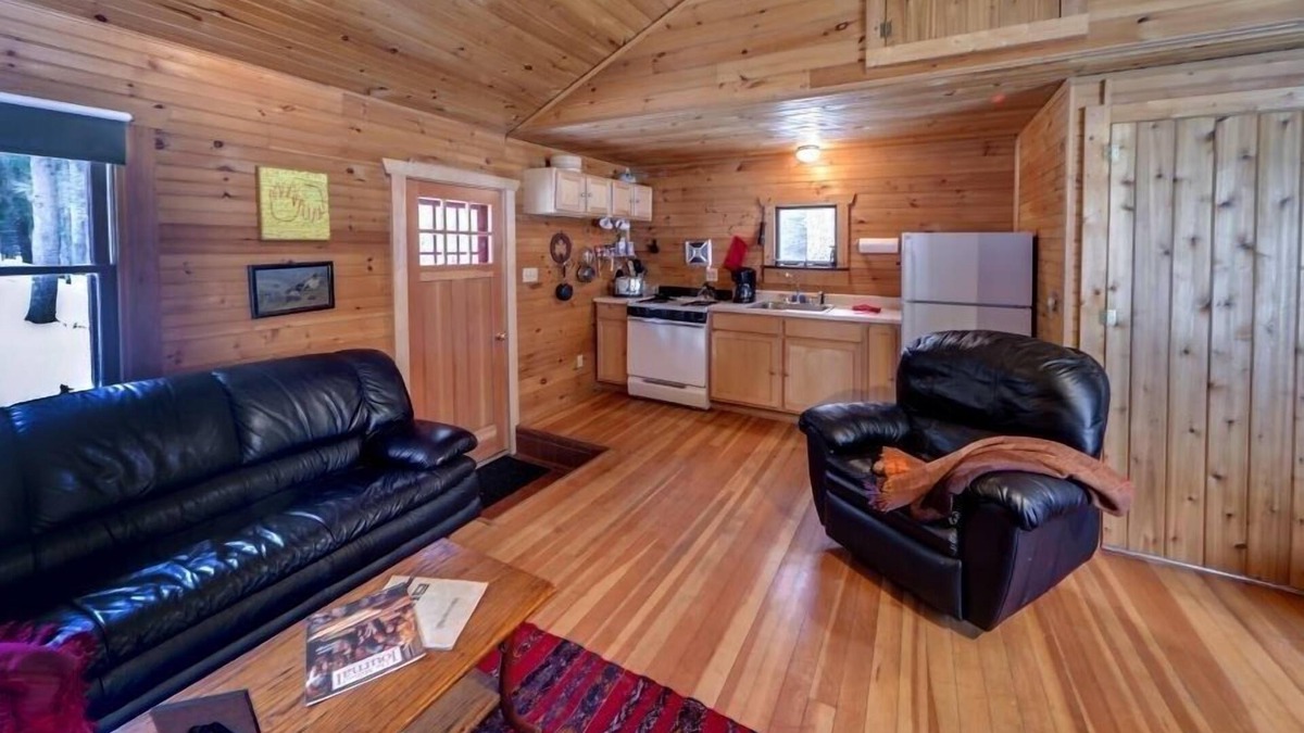 Milford Cottage | Isolated Charming Knotty Pine Cottage on 575 Acre Forest Preserve