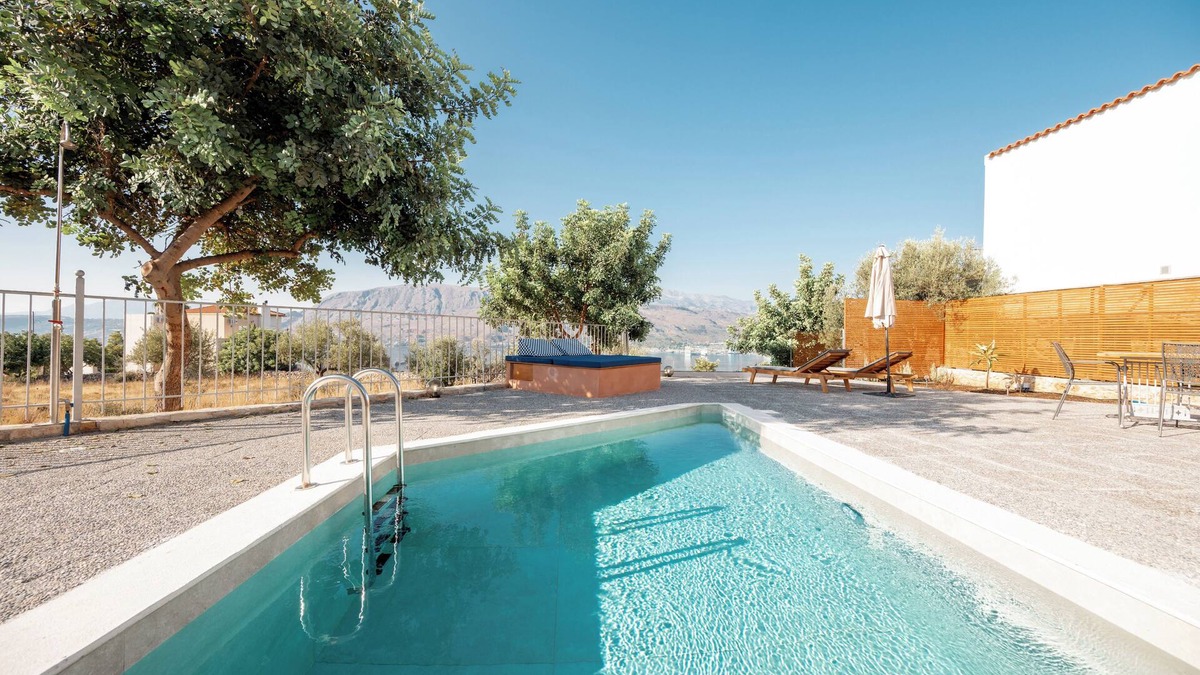 Pitharion Villa | Istros Villa III, Infinite Blue, Pool & Whirlpool
