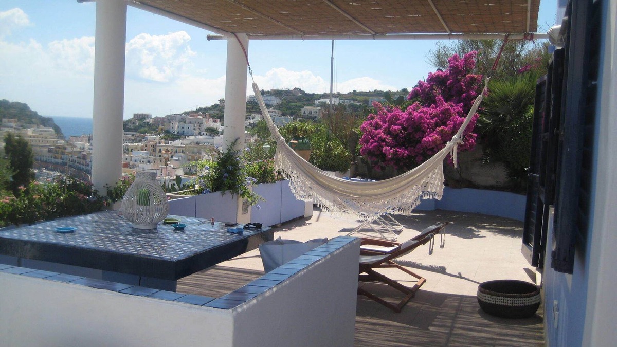 Ponza Villa | ITALY - PONZA Villa with large equipped terrace. Stunning views of the sea