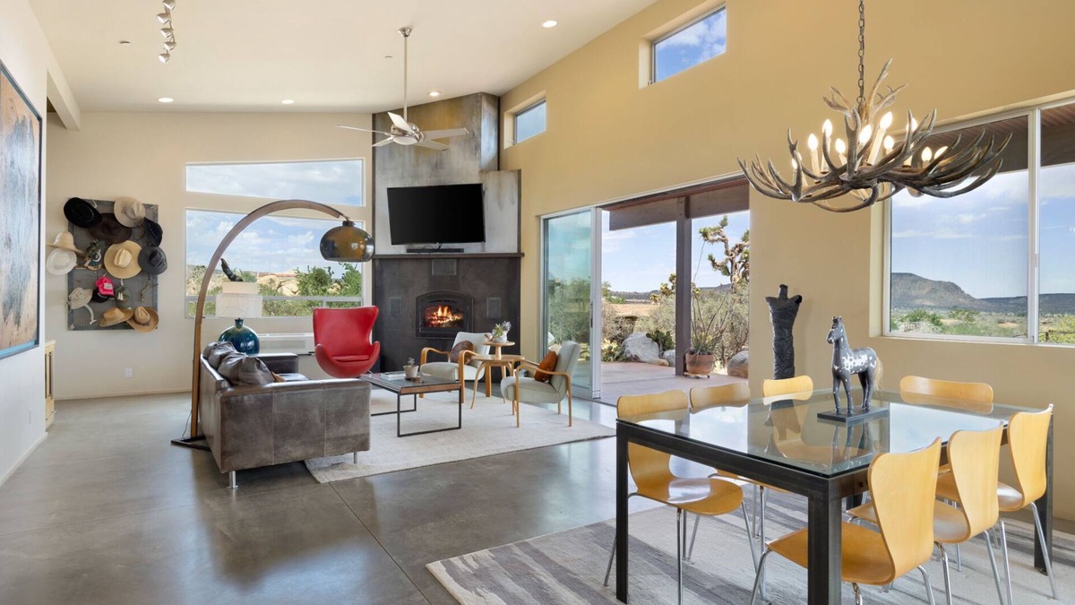 Pioneertown House | Jackalope Junction - Pool, Hot Tub, Fire Pit, BBQ and Desert Views!