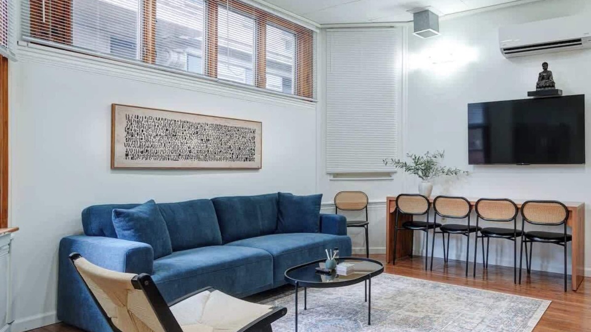 Midtown Village Apartment | Jacuzzi Retreat | 3BR Center City - Sleeps 6