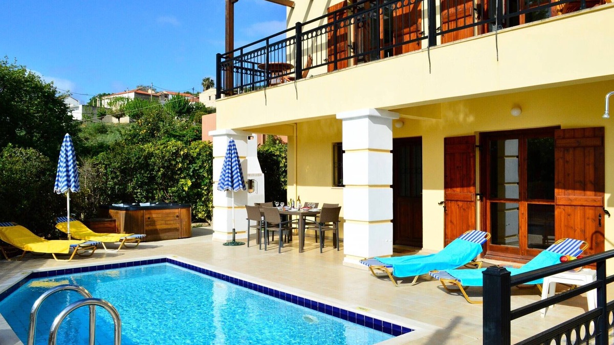 Spilia Villa | jacuzzi★BBQ area★ Private pool