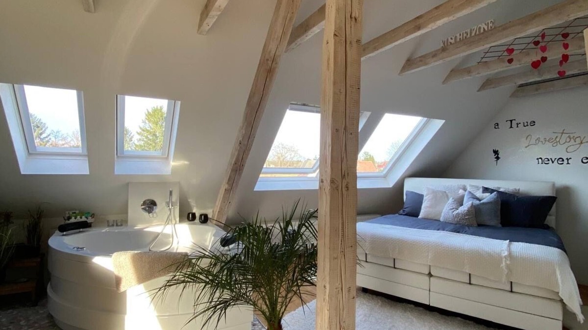 Burgaltendorf Apartment | Jade Suite, whirlpool and Netflix
