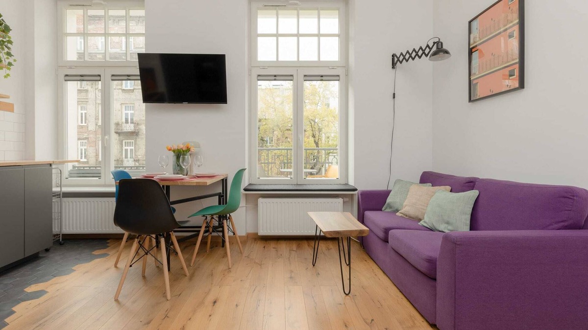 Praga Apartment | Jagiellonska 22 | Stylish Apartment | Balcony