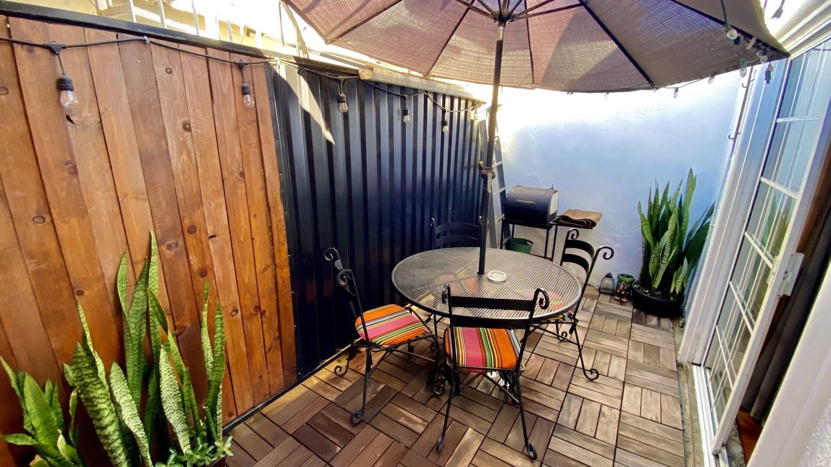 Playas de Tijuana Apartment | Jaguar Studio - 1 double-bed, kitchen & terrace