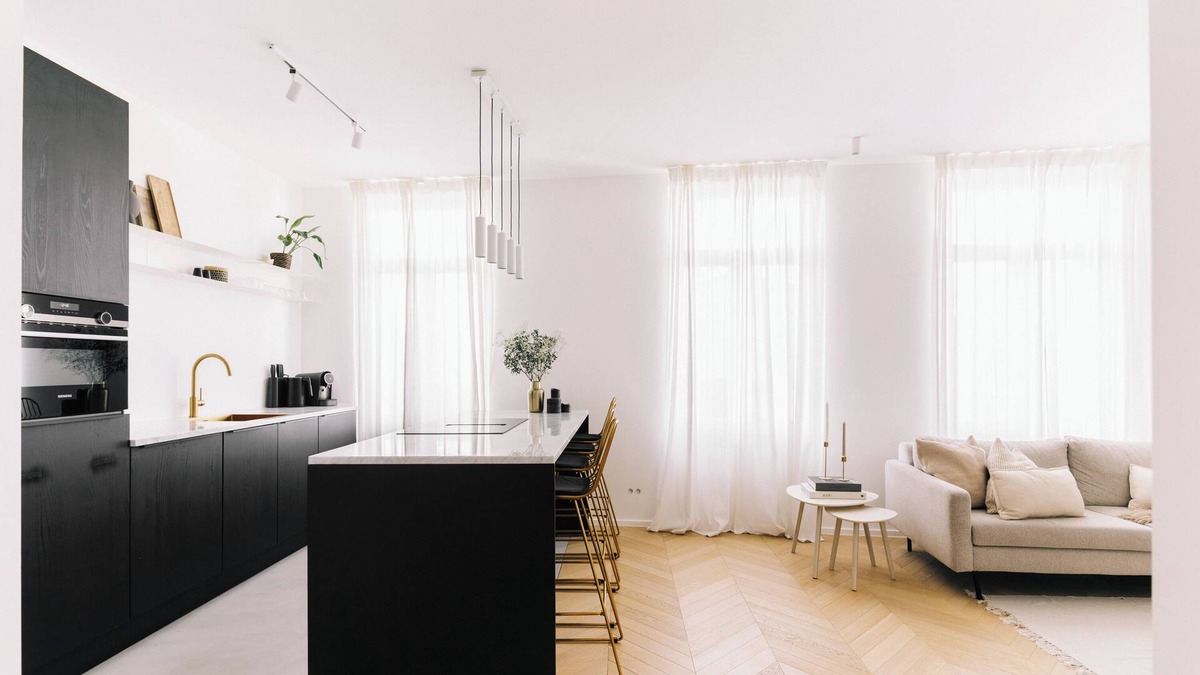 University District Apartment | JAMES AT12 - renovated luxury apartment downtown Antwerp