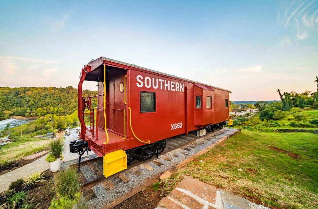 Daniels Hill House | James Station Train Caboose with River Views