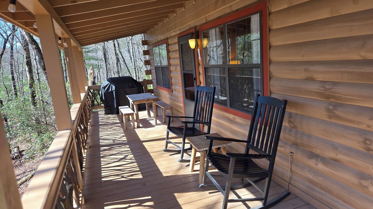Blue Ridge Cabin | -Jan 2025 Remodel- Enjoy the Cool Mountain Air, Sling, WiFi, Fire Pit, Doggie