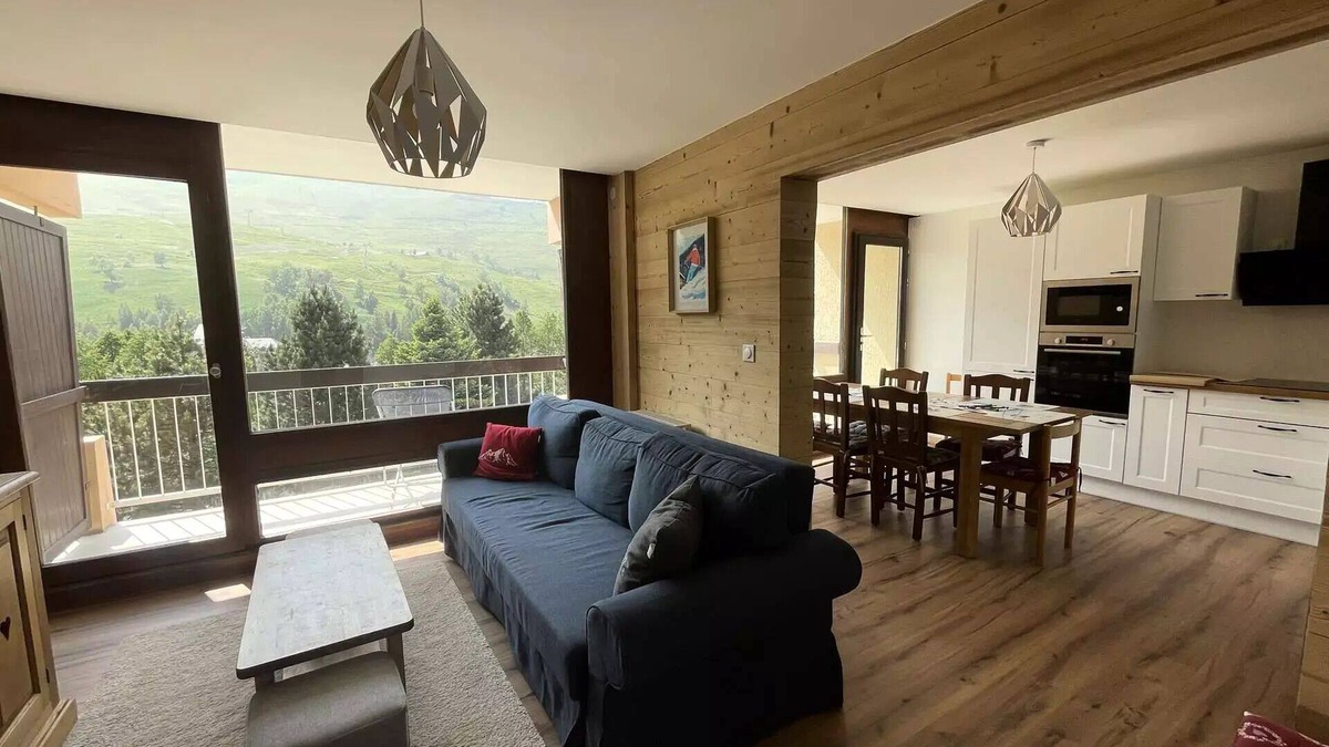 Mont-de-Lans Apartment | Jandri Residence - Beautiful new T3 at the start of the Belle Étoile telemix