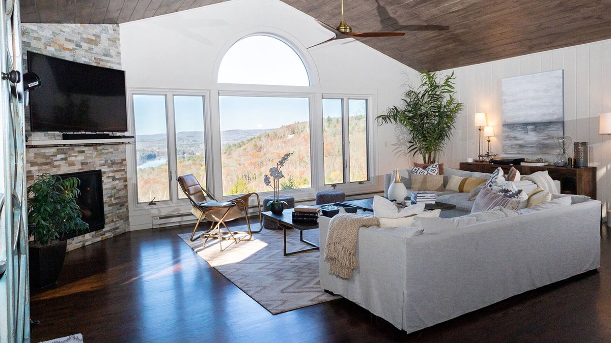 Monterey House | Jaw dropping mountain & lake views in this stylish mountain home….