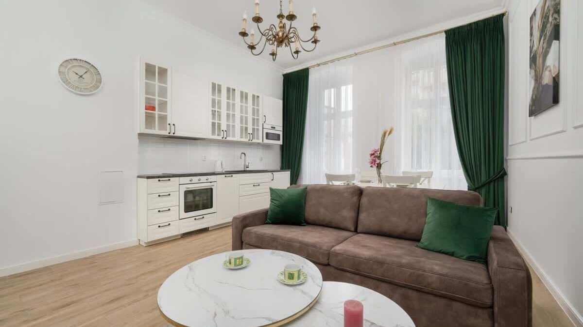 Srodmiescie Apartment | Jedności Narodowej 161/163 | Stylish Apartment