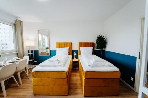 Neulobeda Apartment | Jenapartments for4 Boxspring & Smart TV & Waschmaschine