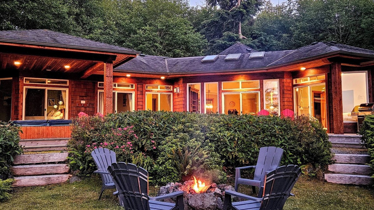Tofino House | Jensen's Bay Retreat-S. Chesterman-Inlet View!