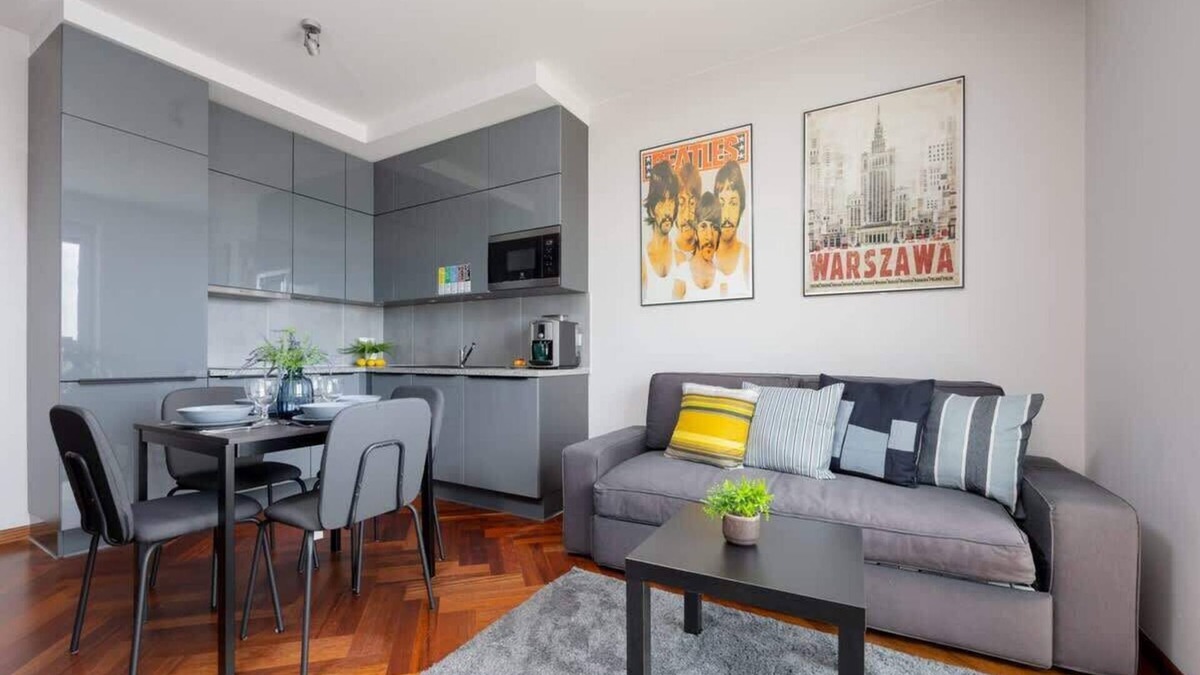 Goclaw Apartment | Jeziorańskiego 51 | Warsaw | Trendy Apartment | Parking