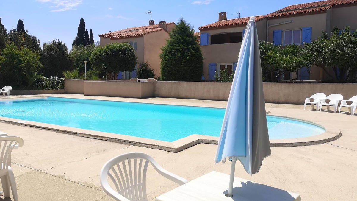 Claira Apartment | Joli Studio Pour 4 Dans une Residence au Calme Avec Grande Piscine