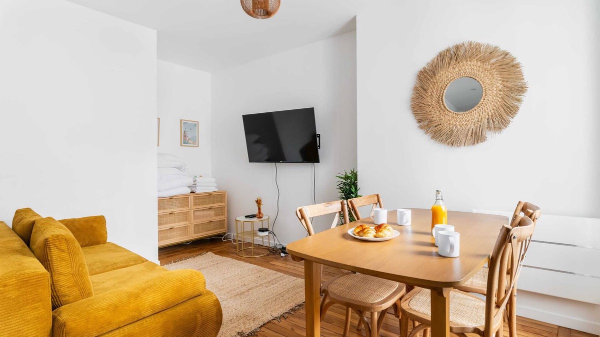 La Villette Apartment | Jolie 2 pièces proche métro - Paris 19 - 4p