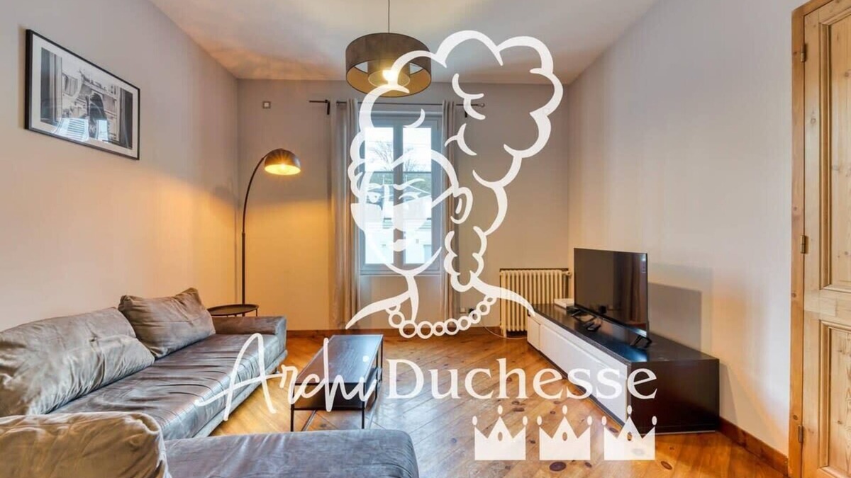 Grand-Couronne Apartment | Julie : beau F6 *rénové *terrasse *parking *Rouen
