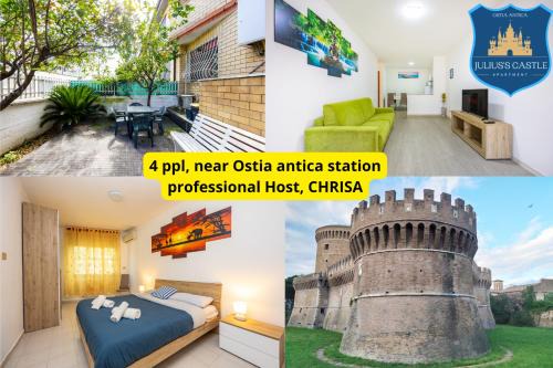 Ostia Antica Apartment | Julius's Castle apartment in Ostia Antica