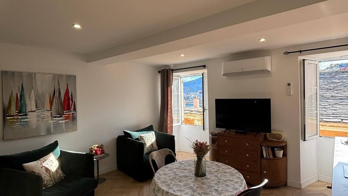 Bastia Apartment | Junior Suite with Sea View