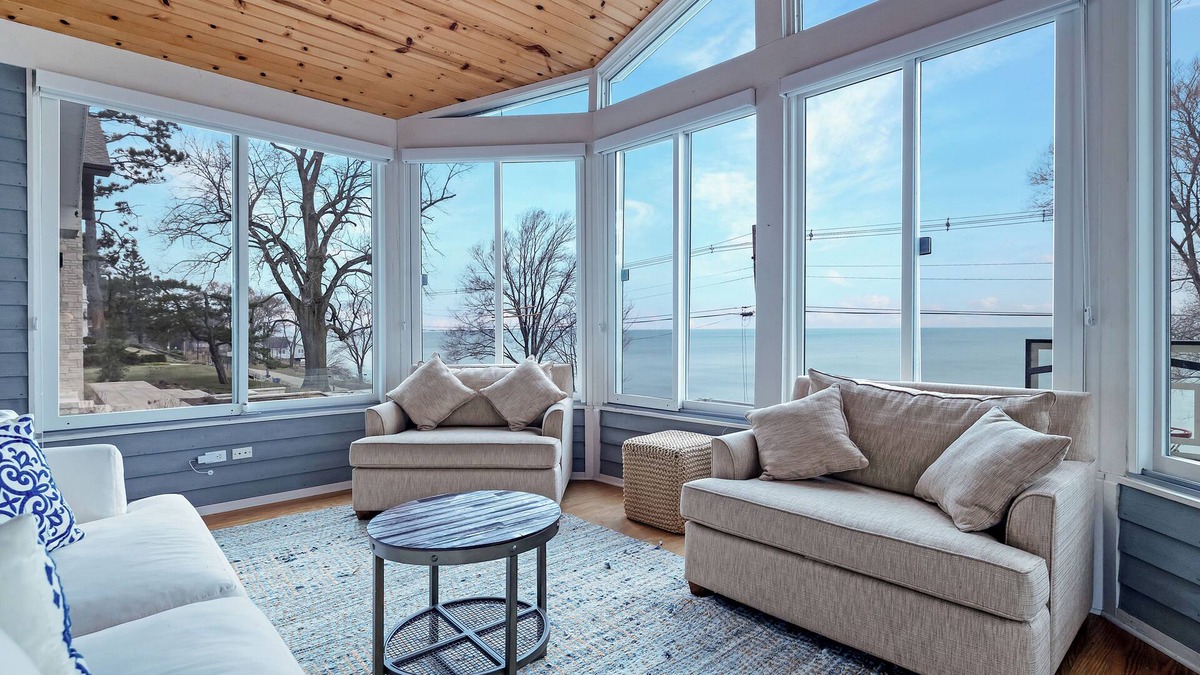 Michiana House | Juniper Presents: A Dreamy Lakeside Retreat: Pool, Firepit, and Stunning Views